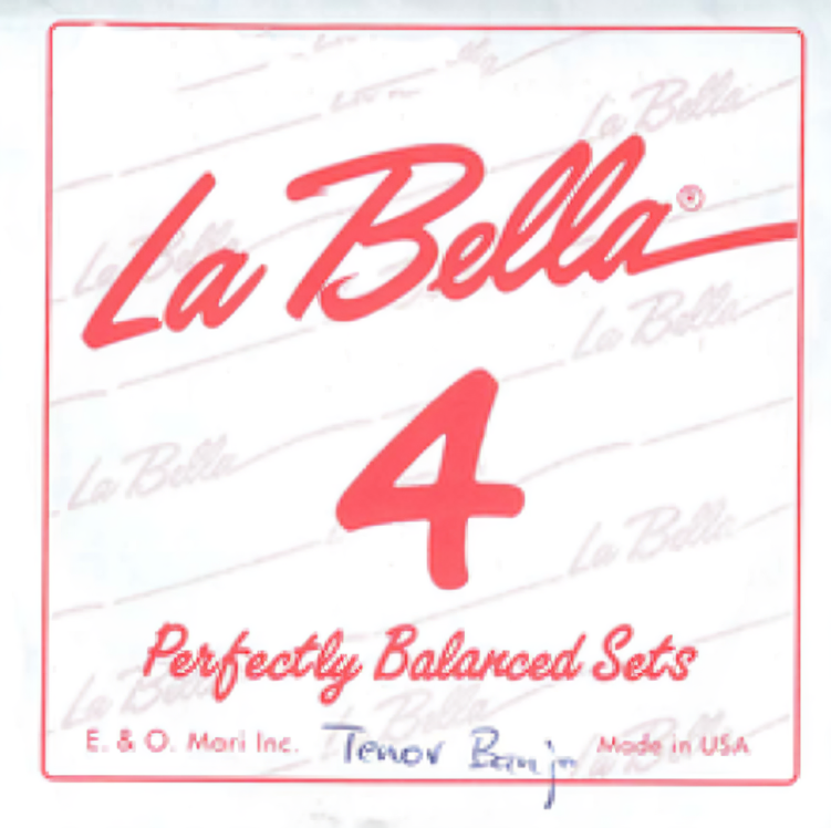 Cuerdas Clásicas La Bella 900B Nylon Negro