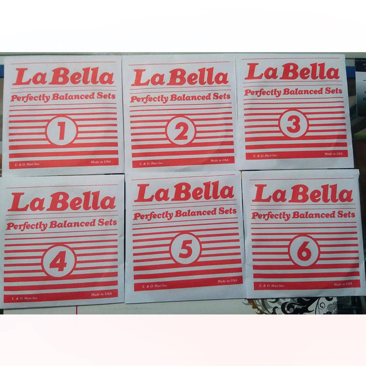 Cuerdas Clásicas La Bella 900B Nylon Negro - Image 4