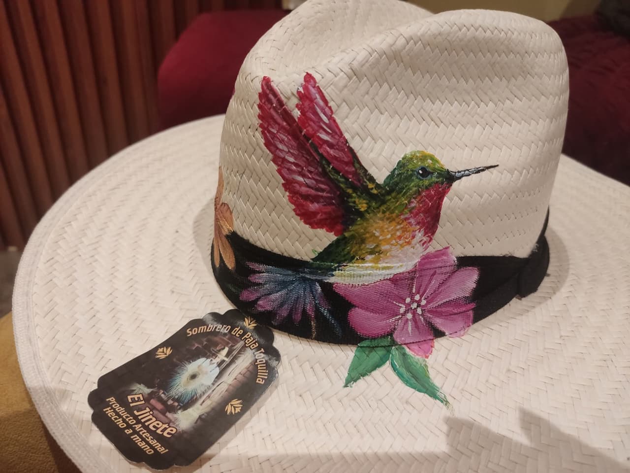 Sombreros Artesanales Únicos Pintados a Mano