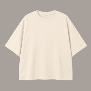 Camiseta Boxy Beige
