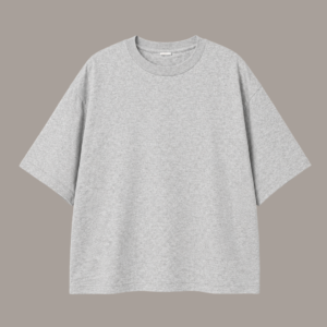 Camiseta Boxy Gris