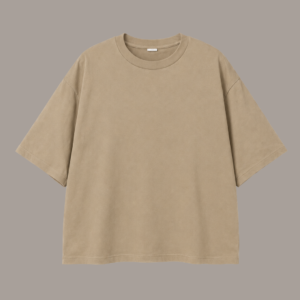 Camiseta Boxy Habano