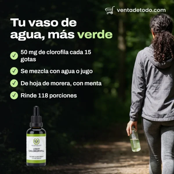 Clorofila líquida - 50 ml