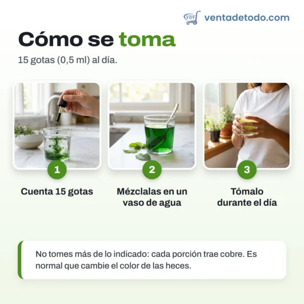 Clorofila líquida - 50 ml