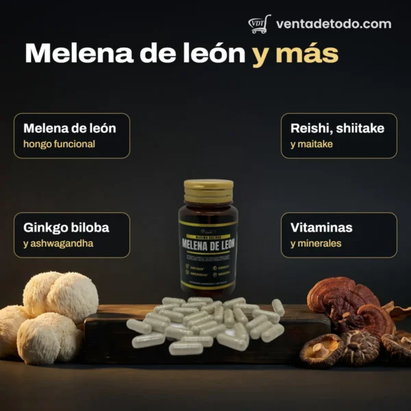 Melena de león - 60 cápsulas