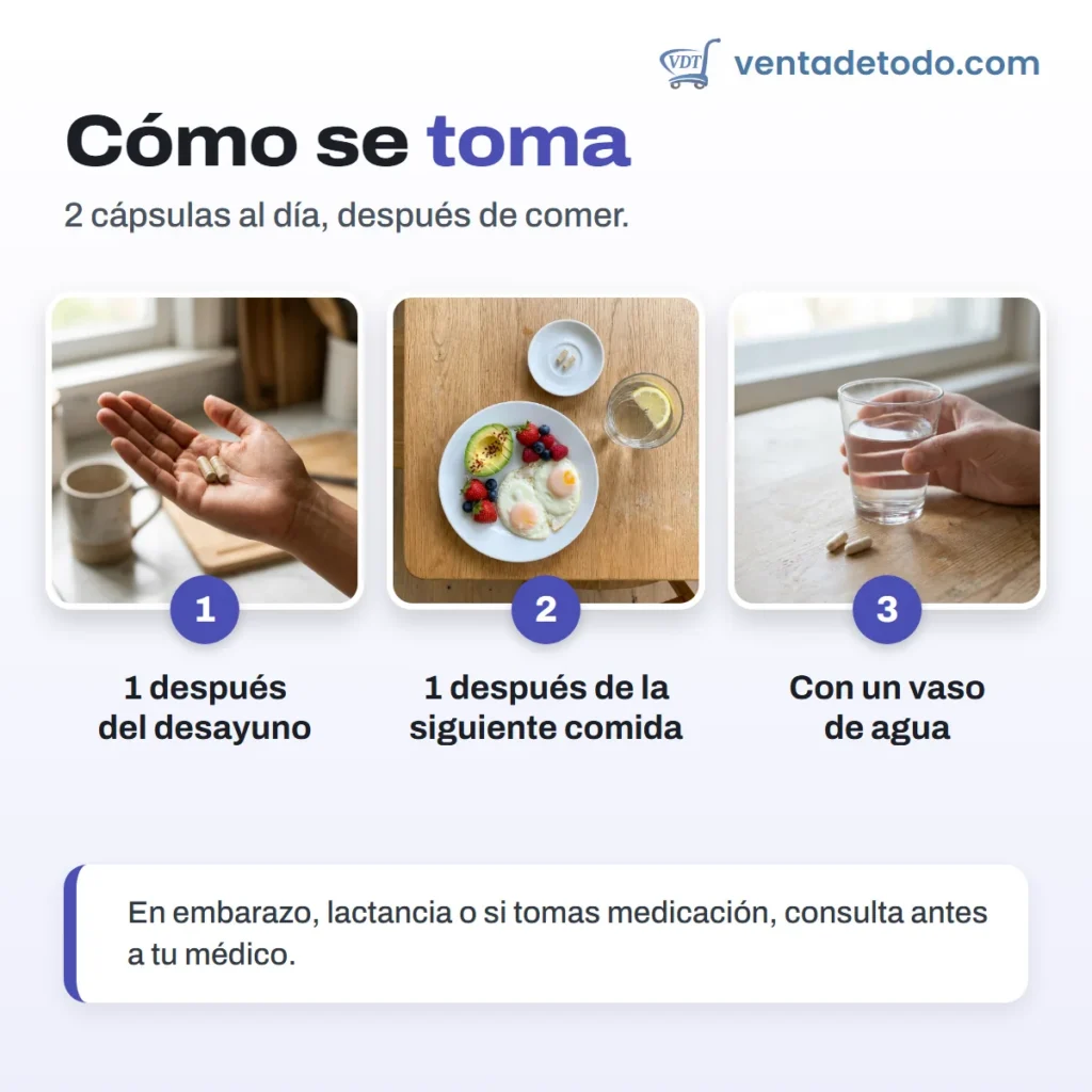 Cómo se toma NAD+ Pro Max con CoQ10