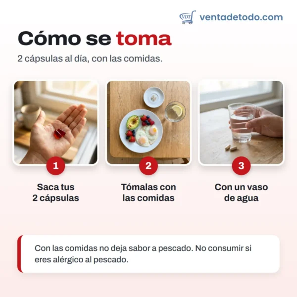 Omega 3-6-9 TripleRed 1000 mg - 60 cápsulas