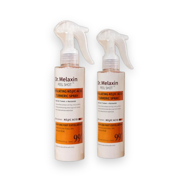 Spray exfoliante con cúrcuma y ácido kójico - 200 ml