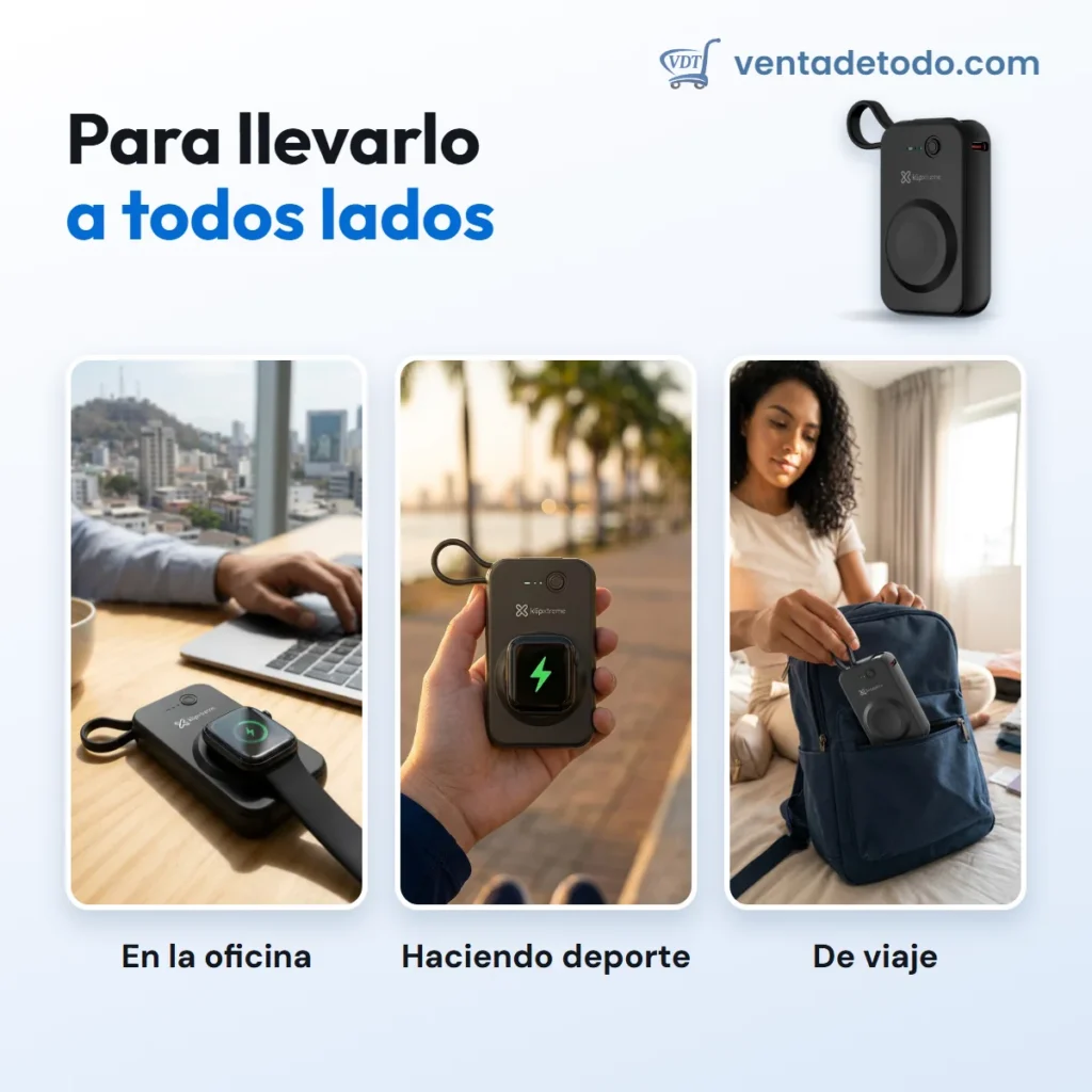 Para llevarlo al trabajo, al deporte o de viaje